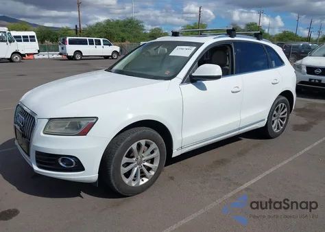 2014 Audi Q5 2.0T Premium from USA, damaged, VIN WA1LFAFP2EA037200